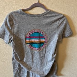 ivory ella short sleeve small